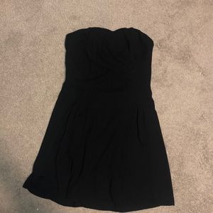 Strapless black dress from Express. Size 6.